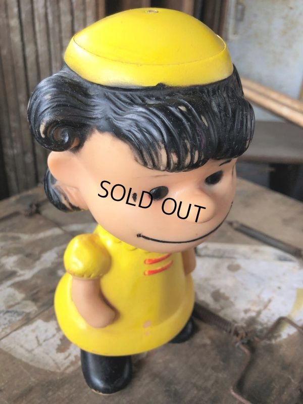 画像8: 50s Vintage Snoopy Lucy Vinyl Doll Hungerford (B427)