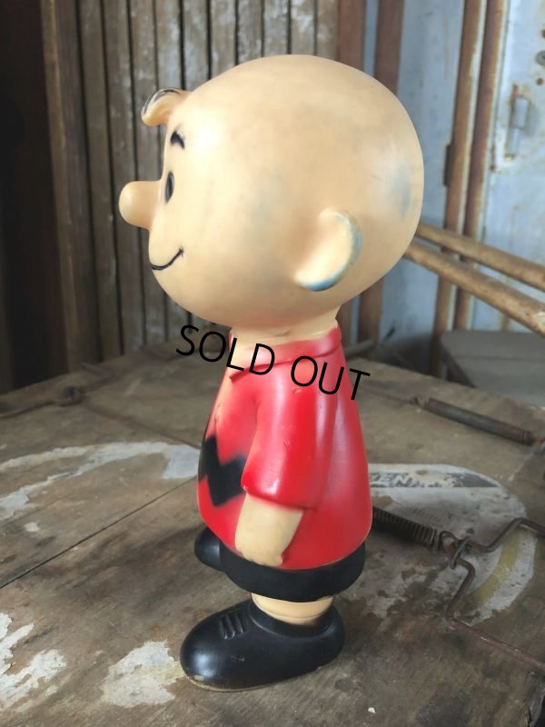 画像3: 50s Vintage Snoopy Charlie Brown Small Size Vinyl Doll Hungerford (B428)