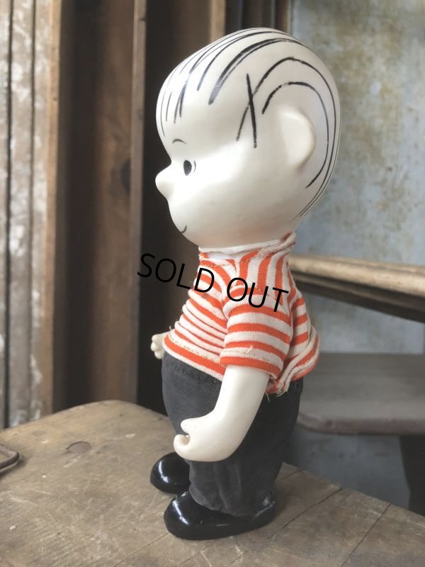 画像4: 60s Vintage Snoopy Linus Pocket Doll (B423)