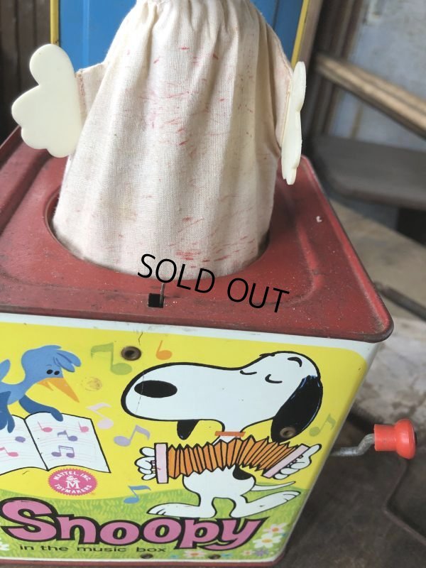画像10: SALE ! Vintage Mattel Snoopy in the Music Box JUNK (B422)