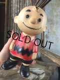 50s Vintage Snoopy Charlie Brown Small Size Vinyl Doll Hungerford (B428)