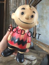 50s Vintage Snoopy Charlie Brown Small Size Vinyl Doll Hungerford (B428)