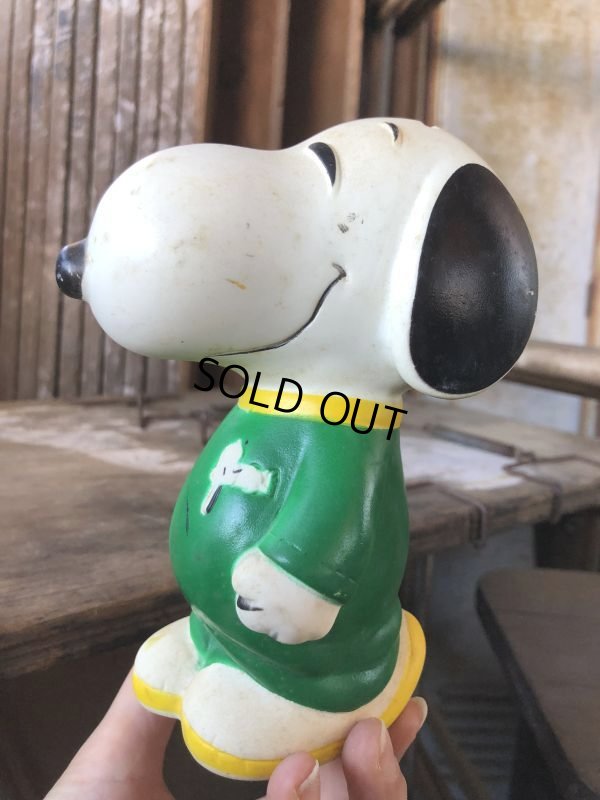 画像1: Vintage Snoopy Coin Bank Doll (B421)