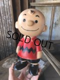 50s Vintage Snoopy Charlie Brown Vinyl Doll Hungerford (B429)