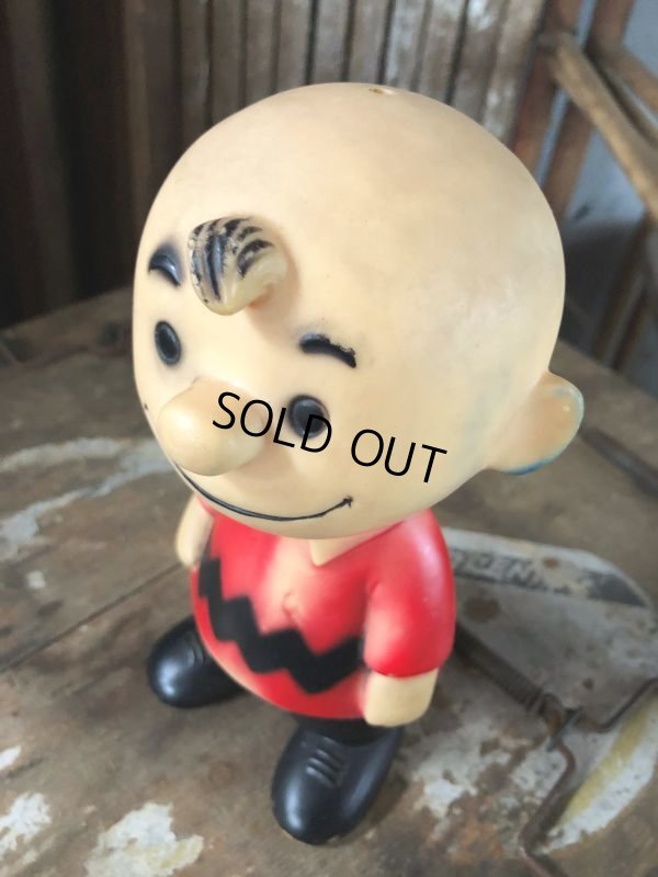 画像6: 50s Vintage Snoopy Charlie Brown Small Size Vinyl Doll Hungerford (B428)