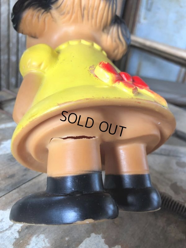画像7: 50s Vintage Snoopy Lucy Vinyl Doll Hungerford (B426)