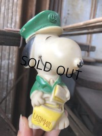 Vintage Snoopy Vinyl Doll U.S. MAIL (B420)