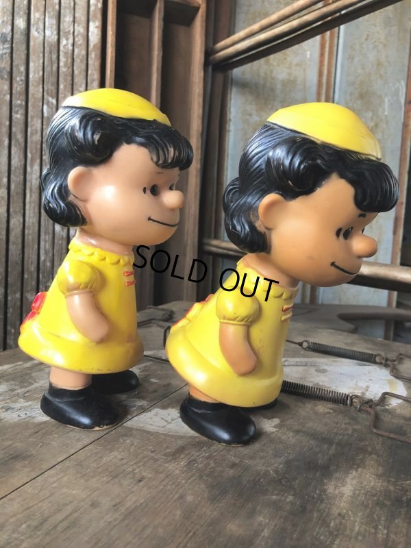 画像16: 50s Vintage Snoopy Lucy Vinyl Doll Hungerford (B426)