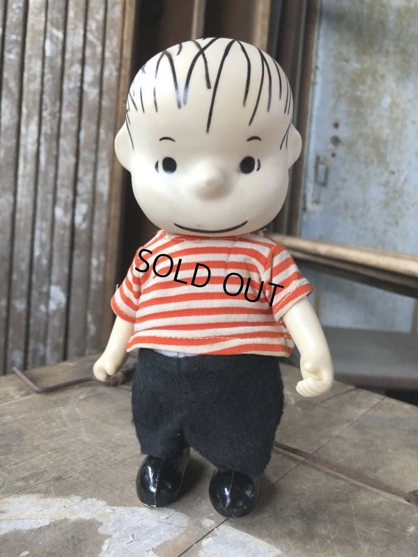 画像3: 60s Vintage Snoopy Linus Pocket Doll (B424)