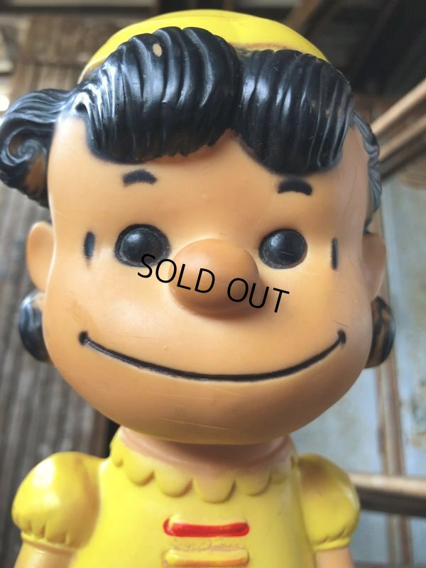 画像10: 50s Vintage Snoopy Lucy Vinyl Doll Hungerford (B426)