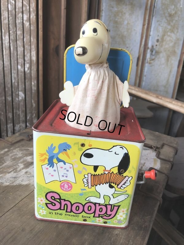 画像2: SALE ! Vintage Mattel Snoopy in the Music Box JUNK (B422)