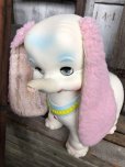 画像6:  60s Vintage Edward Mobley Arrow Sleep Eyes Rubber Squeak Elephant (C433)