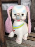 画像1:  60s Vintage Edward Mobley Arrow Sleep Eyes Rubber Squeak Elephant (C433) (1)