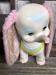 画像7:  60s Vintage Edward Mobley Arrow Sleep Eyes Rubber Squeak Elephant (C433)