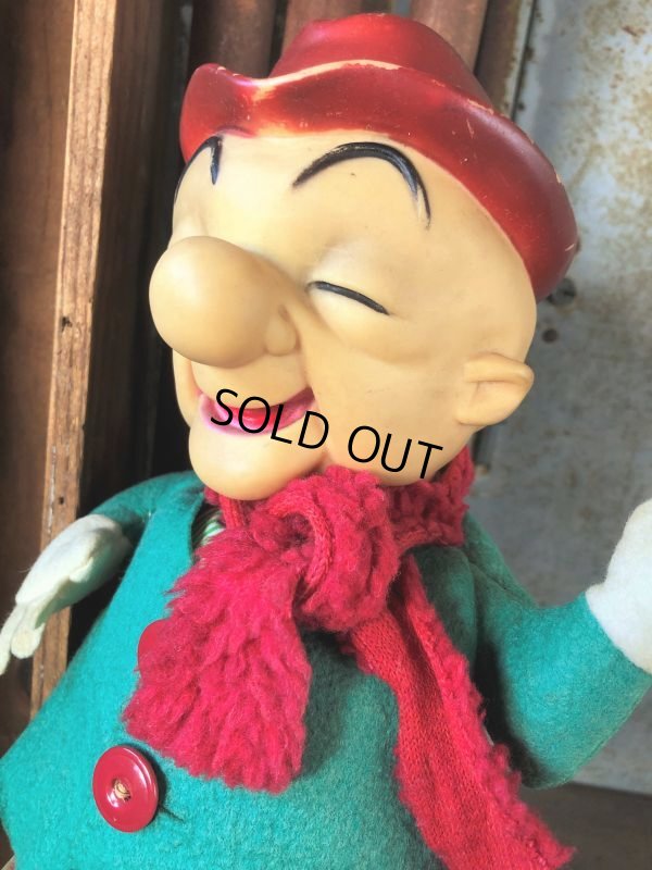 画像6: 60s Vintage IDEAL Mr.Magoo Cartoon Rubber Face Doll (B434)