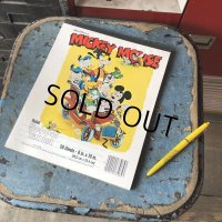 Vintage Disney School Tablet Mickey Mouse (C075) 