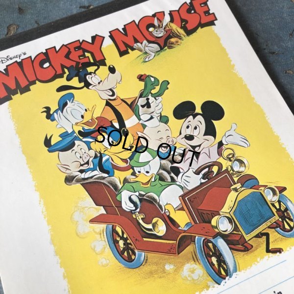 画像4: Vintage Disney School Tablet Mickey Mouse (C075) 