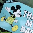 画像5: Vintage Disney Mickey Mouse Card Panel That's My Bag! (C081)  (5)