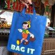 画像1: Vintage Disney Utility Bag Pinocchio (C085)  (1)