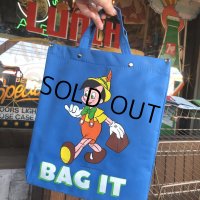 Vintage Disney Utility Bag Pinocchio (C085) 