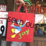 Vintage Disney Utility Bag Donald Duck (C087) 