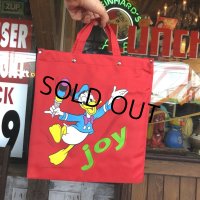 Vintage Disney Utility Bag Donald Duck (C087) 