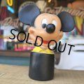 Vintage Disney Mickey Mouse Vinyl Toy (B447) 