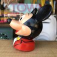 画像2: Vintage Disney Mickey Mouse Plastic Toy (B446)  (2)