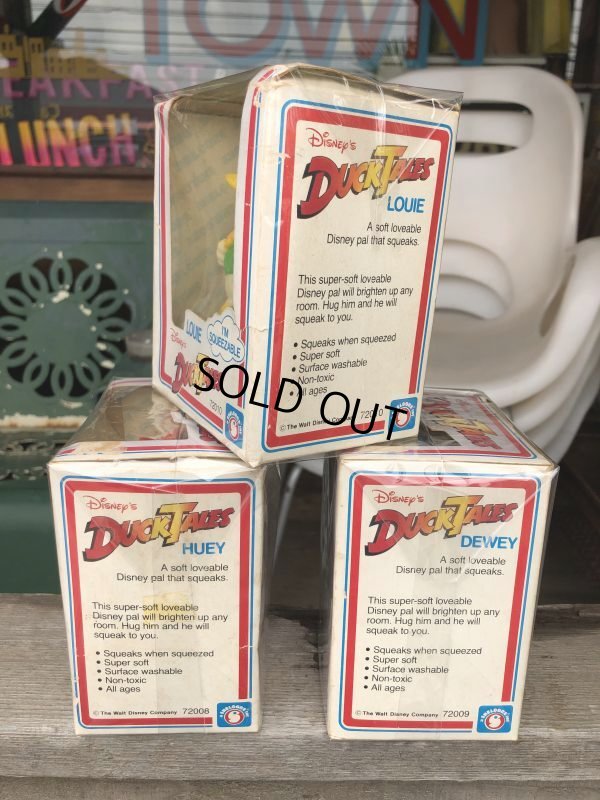 画像4: Vintage Disney DUCK TALES Squeezable Set (B450)