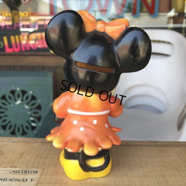画像3: Vintage Disney Minnie Mouse Coin Bank Doll (B446) 