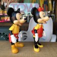 画像5: Vintage R.Dakin Disney Mickey and Minnie Mouse Mini Figure Set (B439) 