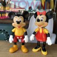 画像6: Vintage R.Dakin Disney Mickey and Minnie Mouse Mini Figure Set (B439) 