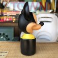 画像3: Vintage Disney Mickey Mouse Vinyl Toy (B447) 