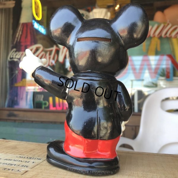 画像3: Vintage Disney Mickey Mouse Coin Bank Doll (B445) 