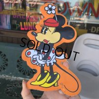 Vintage Disney Minnie Mouse Magnet L (C100) 