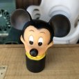 画像2: Vintage Disney Mickey Mouse Vinyl Toy (B447)  (2)
