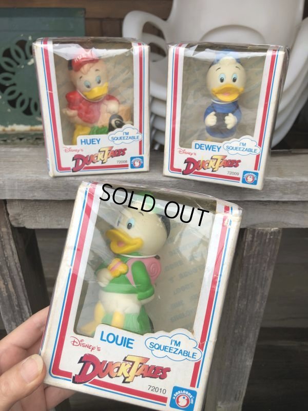 画像10: Vintage Disney DUCK TALES Squeezable Set (B450)