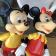 画像2: Vintage R.Dakin Disney Mickey and Minnie Mouse Mini Figure Set (B439)  (2)