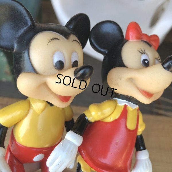 画像2: Vintage R.Dakin Disney Mickey and Minnie Mouse Mini Figure Set (B439) 