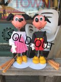 70s Vintage Disney Pelham Puppet MIckey and Minnie Mouse Set (B451) 