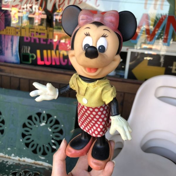 画像1: Vintage R.Dakin Disney Minnie Mouse Figure (B438) 