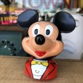Vintage Disney Mickey Mouse Plastic Toy (B446) 