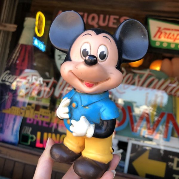 画像1: Vintage Disney Mickey Mouse Doll (B444) 