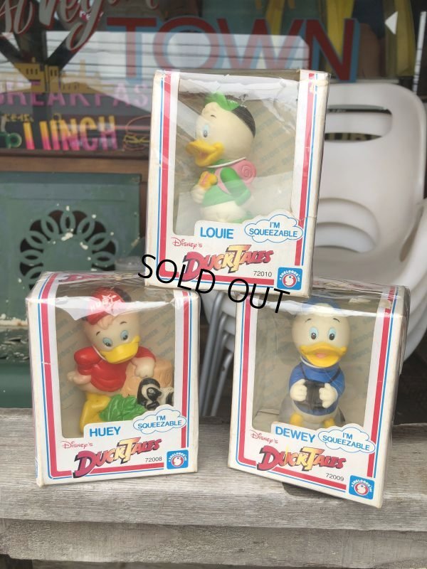 画像1: Vintage Disney DUCK TALES Squeezable Set (B450) 