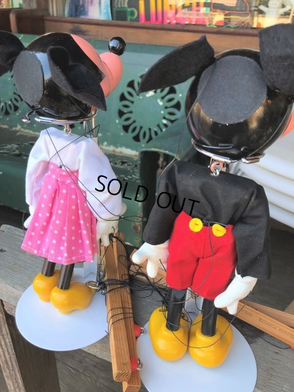 画像11: 70s Vintage Disney Pelham Puppet MIckey and Minnie Mouse Set (B451) 