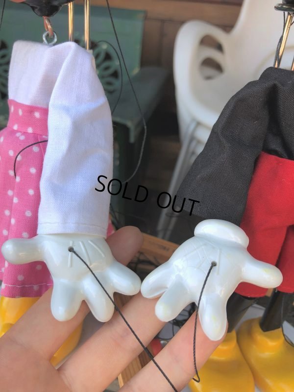 画像13: 70s Vintage Disney Pelham Puppet MIckey and Minnie Mouse Set (B451) 