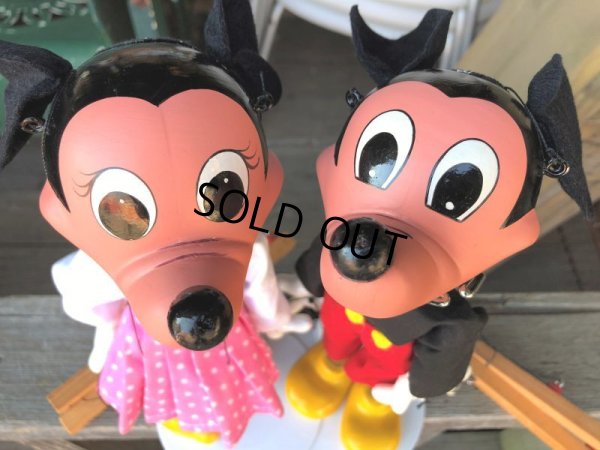 画像16: 70s Vintage Disney Pelham Puppet MIckey and Minnie Mouse Set (B451) 