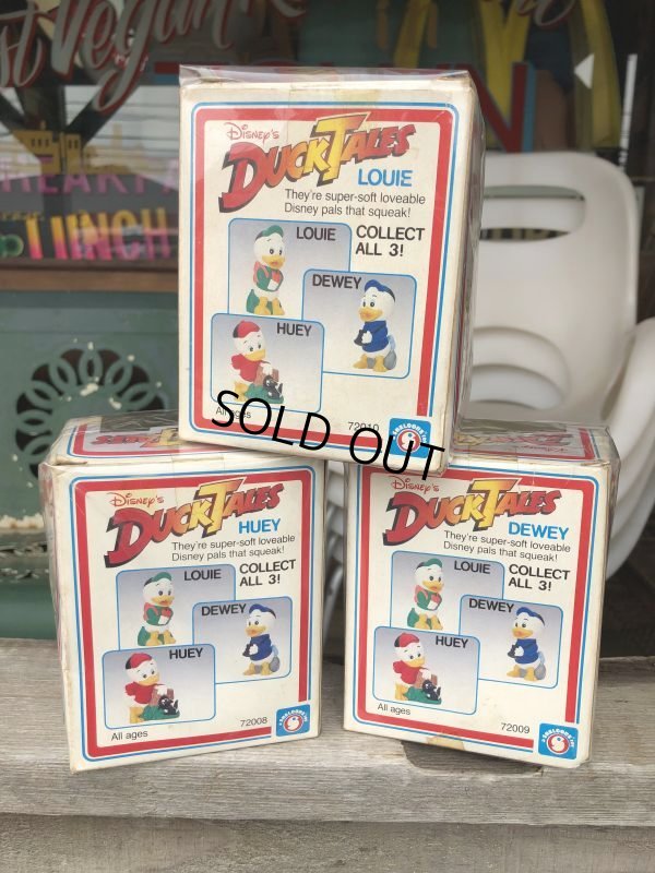 画像3: Vintage Disney DUCK TALES Squeezable Set (B450)