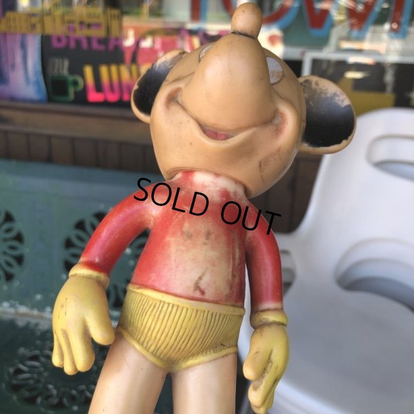 画像3: Vintage Sun Rubber Disney Mickey Mouse Doll (B441) 