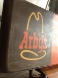 画像9:  Vintage Advertising Arby's Roast Beef Sandwich Drive-thru Out Sign (B454)